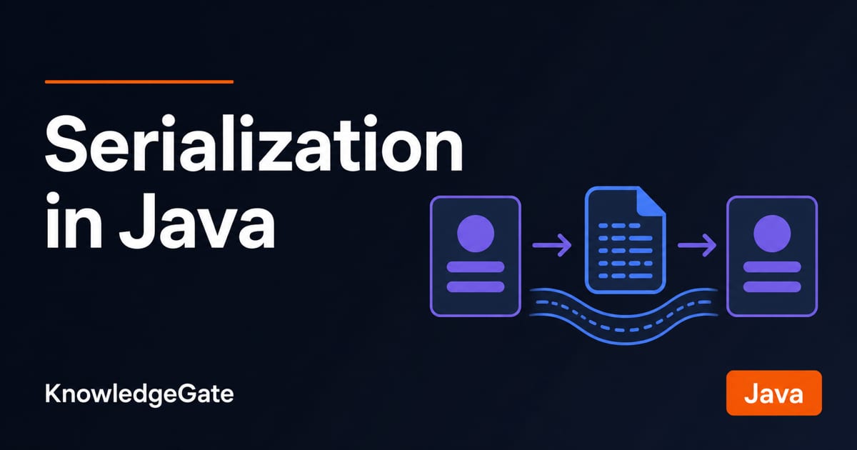 Java Serialization Example: transient & serialVersionUID - Knowledge ...