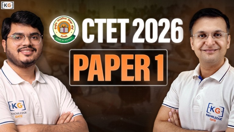CTET Paper 1 2026
