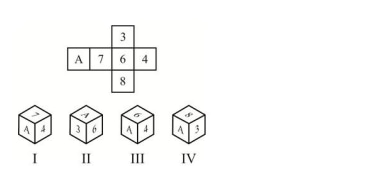 Cube net and four cube options