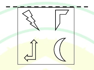 Source figure with dashed reflection line